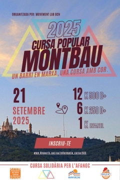 Cursa Popular deMontbau - 2025
