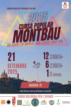 Cursa Popular deMontbau - 2025