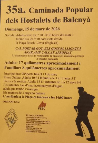 Caminada Popular Hostalets de Balenyà