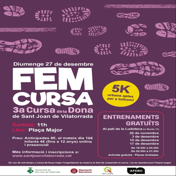 Cursa de la dona Sant Joan de Vilatorrada - 2026