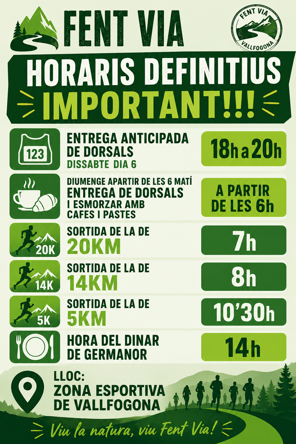 Fent Vía Caminada Solidària pel Ripollès