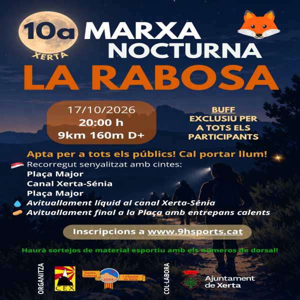 Marxa Nocturna la Rabosa - 2026